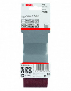 Comprar Banda de lija X440 Best for Wood and Paint para lijadora de banda. Ref: 2608606000 2