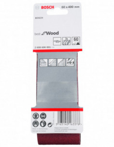 Comprar Banda de lija X440 Best for Wood and Paint para lijadora de banda. Ref: 2608606001 2