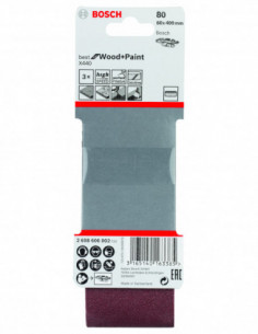 Comprar Banda de lija X440 Best for Wood and Paint para lijadora de banda. Ref: 2608606002 2