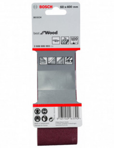 Comprar Banda de lija X440 Best for Wood and Paint para lijadora de banda. Ref: 2608606003 2