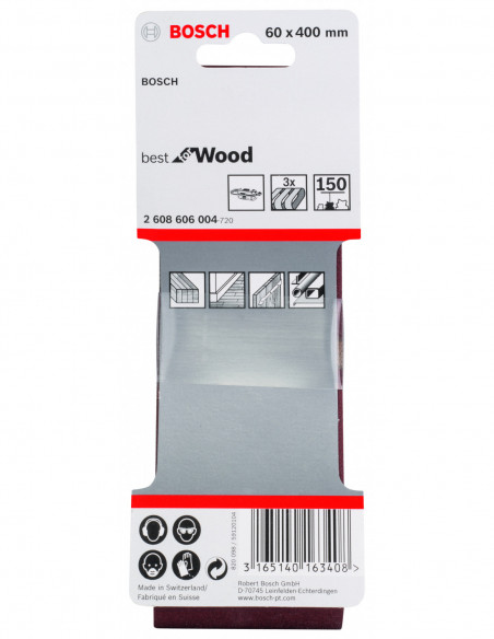 Banda de lija X440 Best for Wood and Paint para lijadora de banda