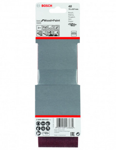 Banda de lija X440 Best for Wood and Paint para...
