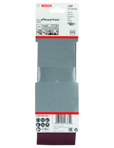 Banda de lija X440 Best for Wood and Paint para...