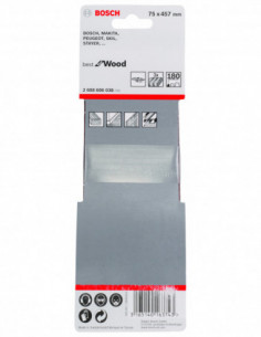 Comprar Banda de lija X440 Best for Wood and Paint para lijadora de banda. Ref: 2608606038 2