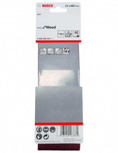 Banda de lija X440 Best for Wood and Paint para...