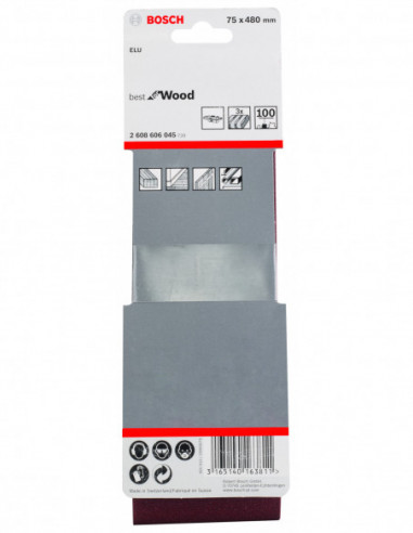 Banda de lija X440 Best for Wood and Paint para...