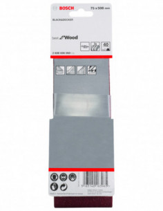 Comprar Banda de lija X440 Best for Wood and Paint para lijadora de banda. Ref: 2608606060 2