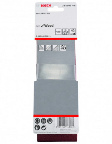 Banda de lija X440 Best for Wood and Paint para...