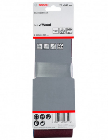 Banda de lija X440 Best for Wood and Paint para...