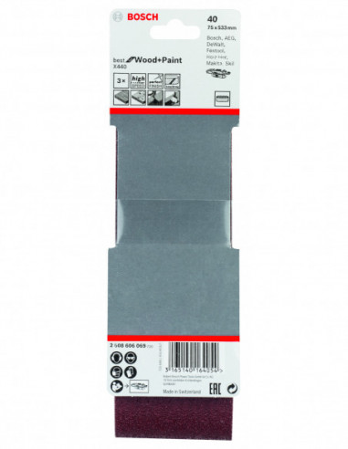 Banda de lija X440 Best for Wood and Paint para...