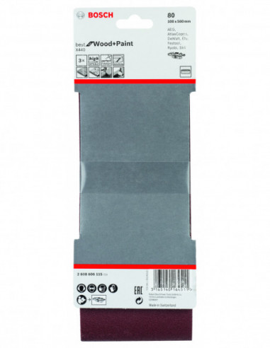 Banda de lija X440 Best for Wood and Paint para...