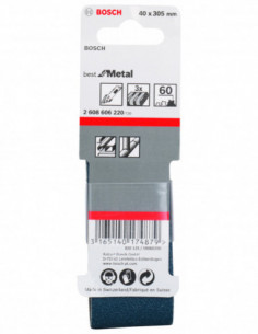 Comprar Banda de lija X450 Expert for Metal para lijadora de banda. Ref: 2608606220 2