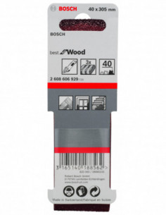 Comprar Banda de lija X440 Best for Wood and Paint para lijadora de banda. Ref: 2608606929 2