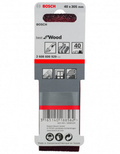 Banda de lija X440 Best for Wood and Paint para...