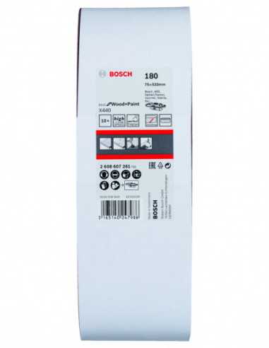 Banda de lija X440 Best for Wood and Paint para...