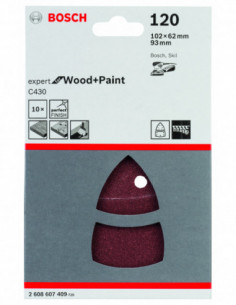 Comprar Papel de lija C430 Expert for Wood para multilijadora. Ref: 2608607409 2