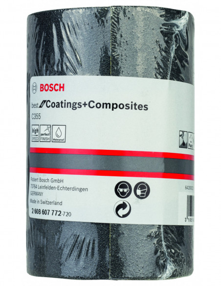 Rollo de papel de lija C355