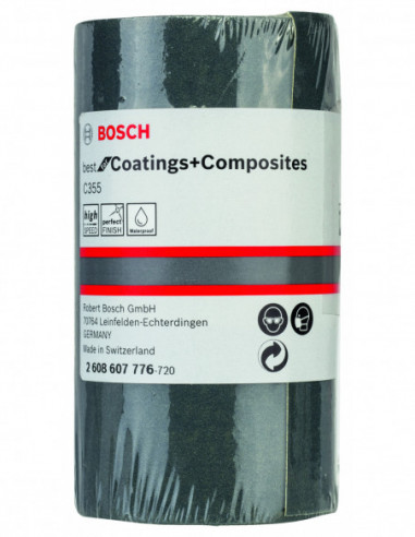 Rollo de papel de lija C355