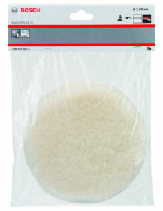 Comprar Caperuza de lana de oveja para lijadoras excéntricas (Ø 170). Ref: 2608612026 2