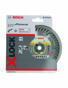 Comprar Disco de corte de diamante X-LOCK Standard for Universal (Ø 115). Ref: 2608615165 2
