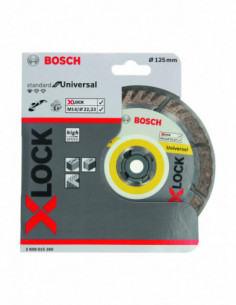 Comprar Disco de corte de diamante X-LOCK Standard for Universal (Ø 125). Ref: 2608615166 2