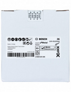Comprar Disco de lija de fibra X-LOCK R444 Expert for Metal (Ø 115). Ref: 2608619166 2