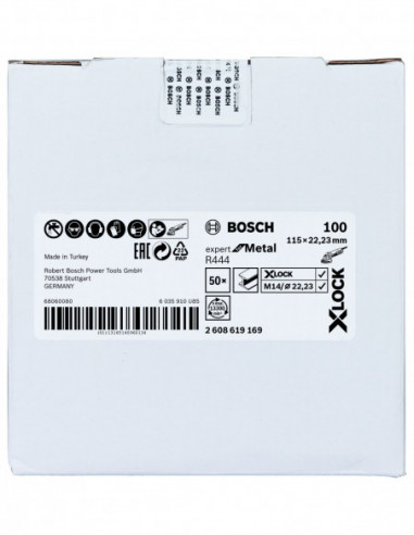 Disco de lija de fibra X-LOCK R444 Expert for...