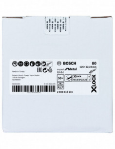 Comprar Disco de lija de fibra X-LOCK R444 Expert for Metal (Ø 125). Ref: 2608619174 2