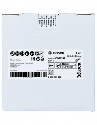 Disco de lija de fibra X-LOCK R444 Expert for...