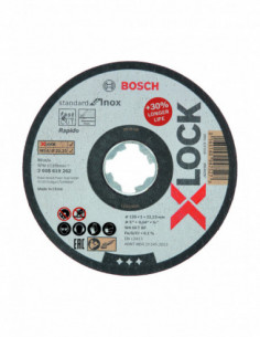 Comprar Disco de corte rectos "X-LOCK Standard for Inox" (Ø 125). Ref: 2608619262