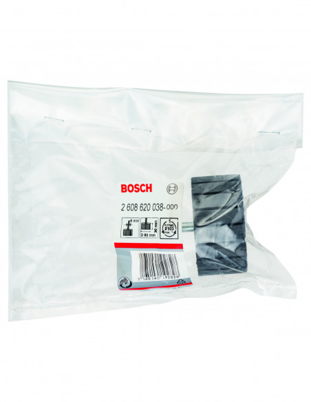 Vástago de inserción para manguito de lija para amoladoras recta