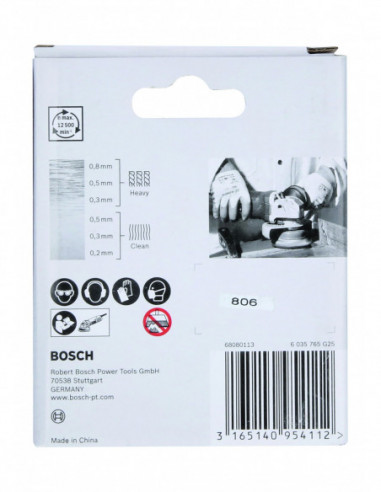 Cepillo de vaso ondulados Clean for Metal para...