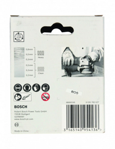 Cepillo de vaso anudados Heavy for Metal para...