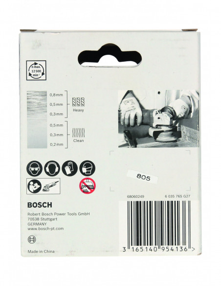 Cepillo de vaso anudados Heavy for Metal para amoladoras angulares X-LOCK (Ø 75)