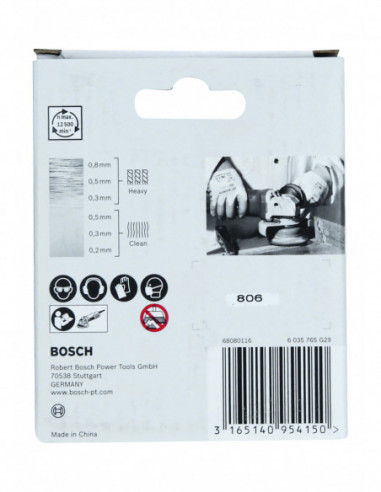 Cepillo de vaso anudado Heavy for Inox para...