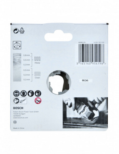 Rueda de alambre anudado Heavy for Inox para...