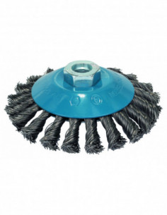 Comprar Cepillo cónico y anudado Heavy for Metal para amoladoras (Ø 115). Ref: 2608622058