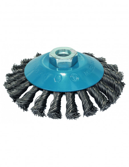 Comprar Cepillo cónico y anudado Heavy for Metal para amoladoras (Ø 115). Ref: 2608622058