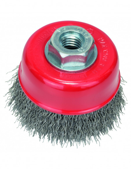Comprar Cepillo de vaso ondulados Clean for Metal con rosca M14 para amoladoras angulares (Ø 70). Ref: 2608622098 Comprar Cepillo de vaso ondulados Clean for Metal con rosca M14 para amoladoras angulares (Ø 70). Ref: 2608622098