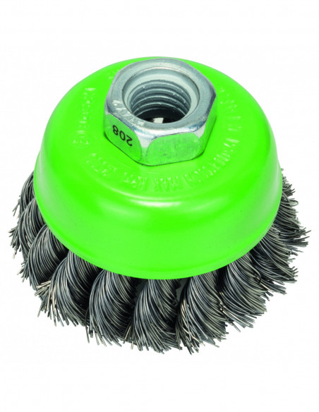 Comprar Cepillo de vaso anudado Heavy for Inox para amoladoras angulares (Ø 65). Ref: 2608622104