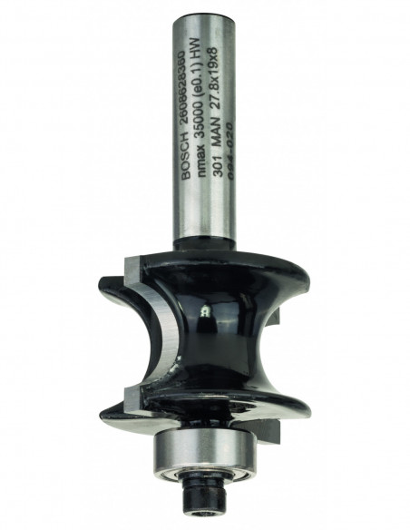 Comprar Fresa para molduras con rodamiento guía Standard for Wood (Ø 27,8). Ref: 2608628360