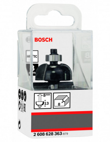 Fresa para moldura cóncava Standard for Wood (Ø...