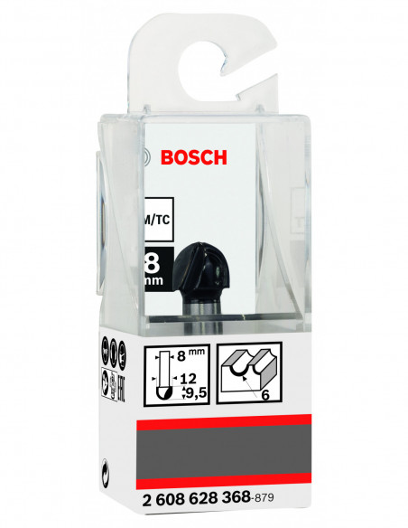 Fresa para medias cañas Standard for Wood (Ø 12)