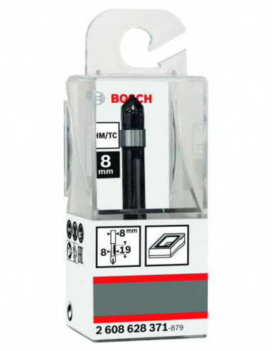 Fresa de enrasar Standard for Wood (Ø 8)