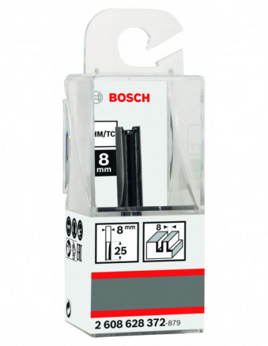 Fresa recta Standard for Wood con longitud...