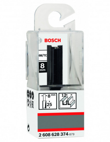 Fresa recta Standard for Wood con longitud...