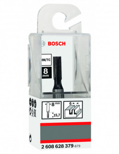 Fresa recta Standard for Wood con dos...