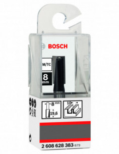 Comprar Fresa recta Standard for Wood con dos acanaladuras (Ø 10). Ref: 2608628383 2