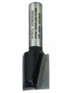 Comprar Fresa recta Standard for Wood con dos acanaladuras (Ø 16). Ref: 2608628388