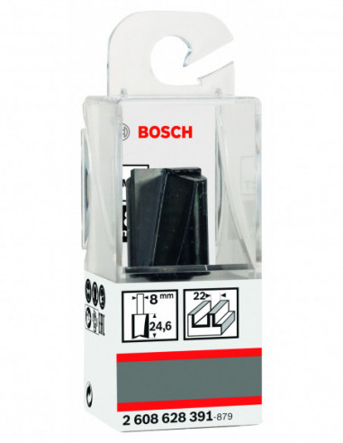 Fresa recta Standard for Wood con dos...